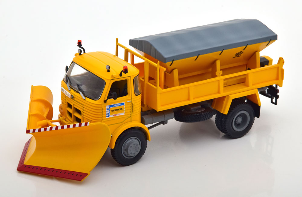 PEGASO 3040 SNOW PLOW 1980 YELLOW RED GREY