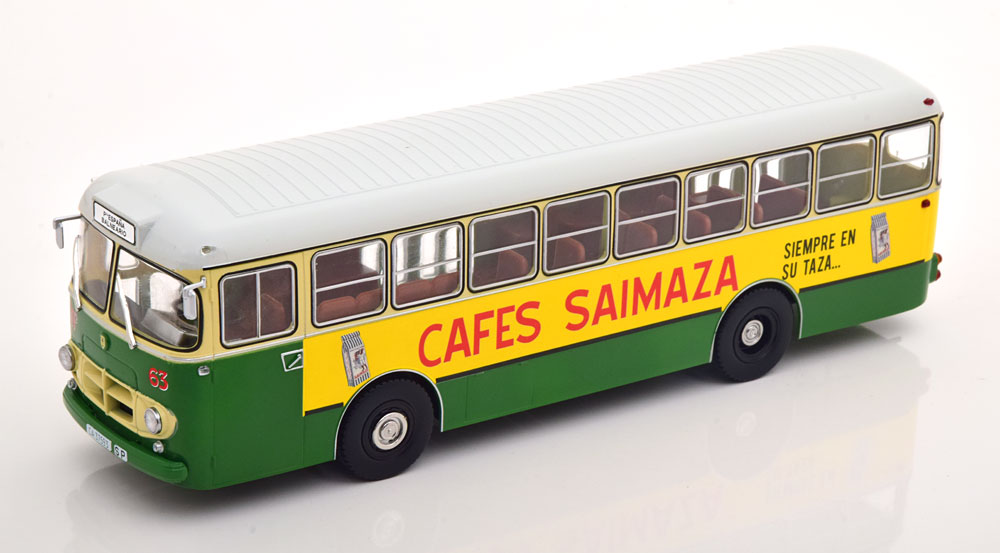 PEGASO 6021A CAFES SAIMAZA BALNEARIO GREEN YELLOW CREME
