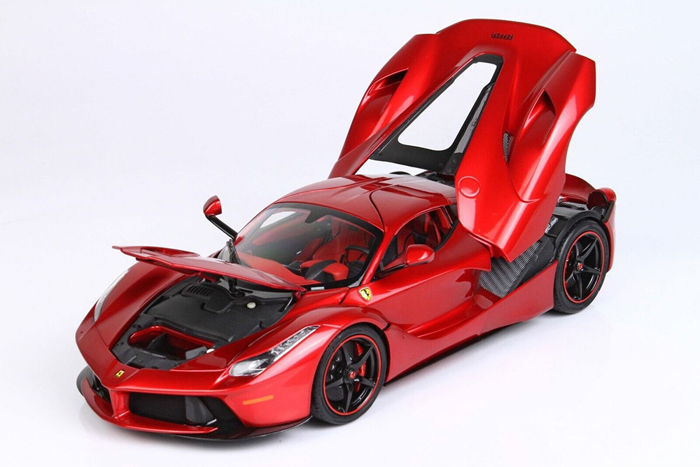 FERRARI LAFERARRI LEWIS HAMILTON PERSONAL CAR ROSSO FUOCO 17/99