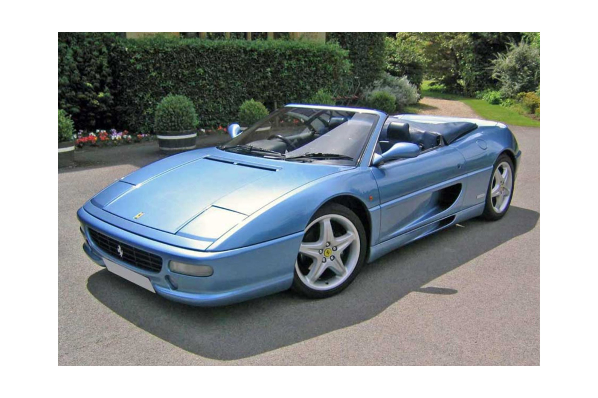 FERRARI F355 SPIDER MANUAL GEAR AZZURRO CALIFORNIA - BLU MEDIO INTERIOR / ФЕРРАРИ Ф355 СПАЙДЕР МЕХАНИКА КАЛИФОРНИА 1:18 ГОЛУБОЙ
