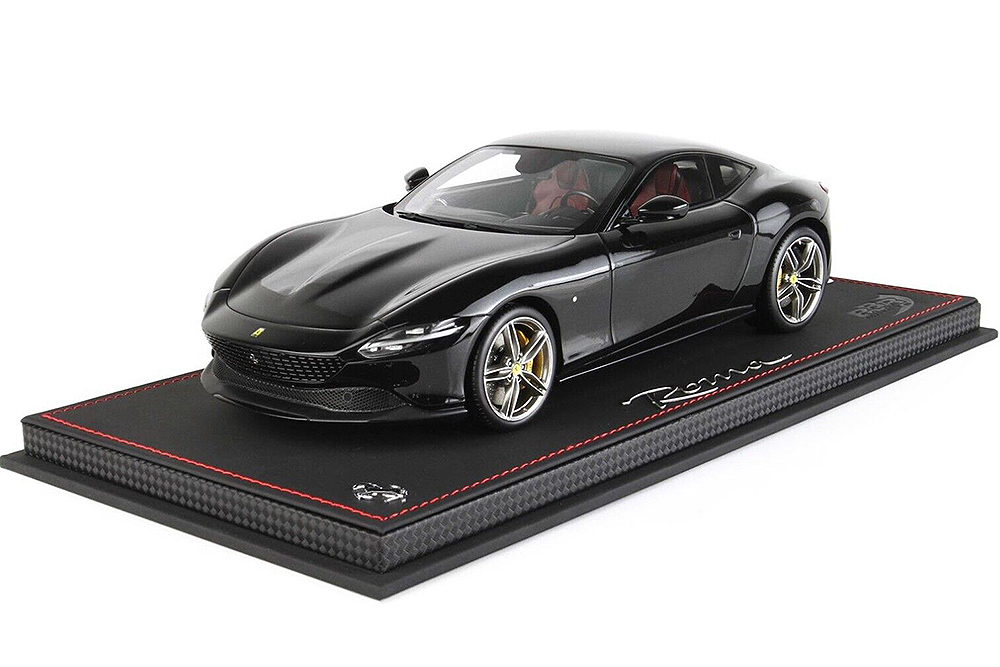 FERRARI ROMA 2023 BLACK METALLIC / ФЕРРАРИ РОМА ЧЕРНЫЙ (ТИРАЖ 42 ЭКЗЕМПЛЯРА)