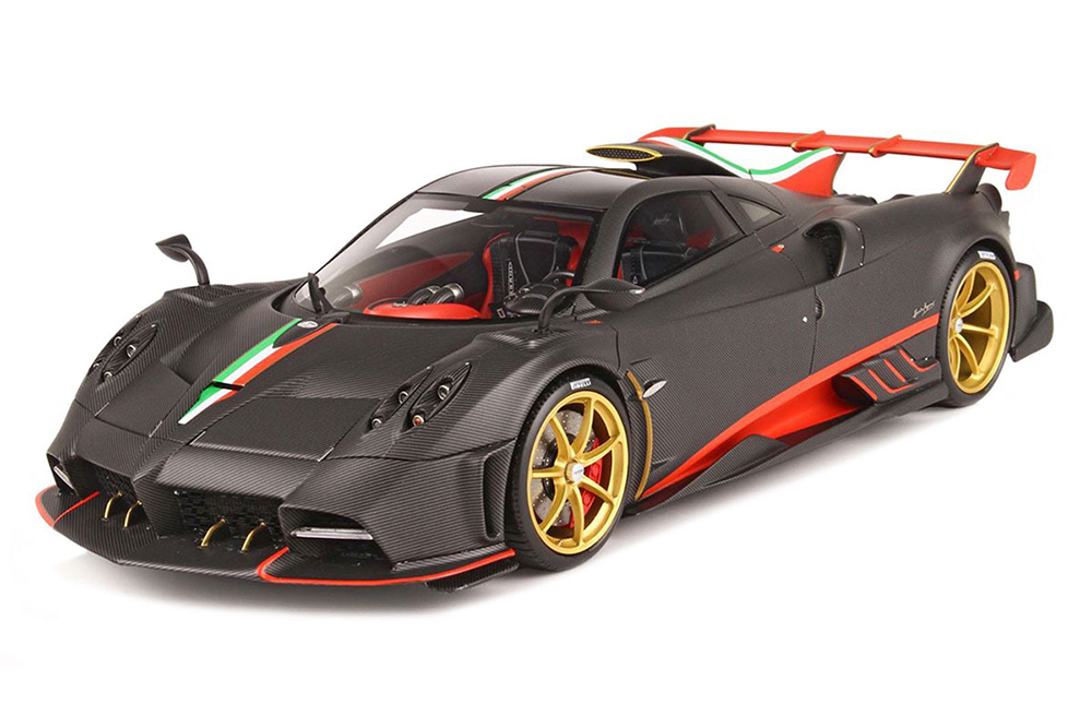 PAGANI IMOLA (2020) - CON VETRINA - WITH SHOWCASE, CARBON FIBRE BLACK