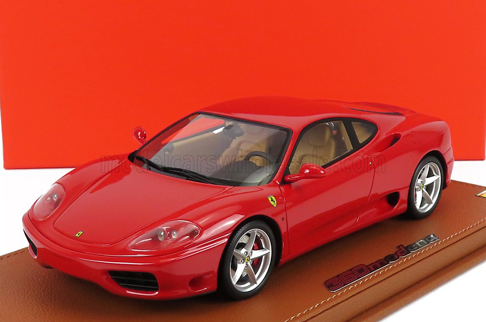 FERRARI 360 MODENA (1999) - MANUAL GEAR BOX - CAMBIO MANUALE - CON VETRINA - WITH SHOWCASE, RED