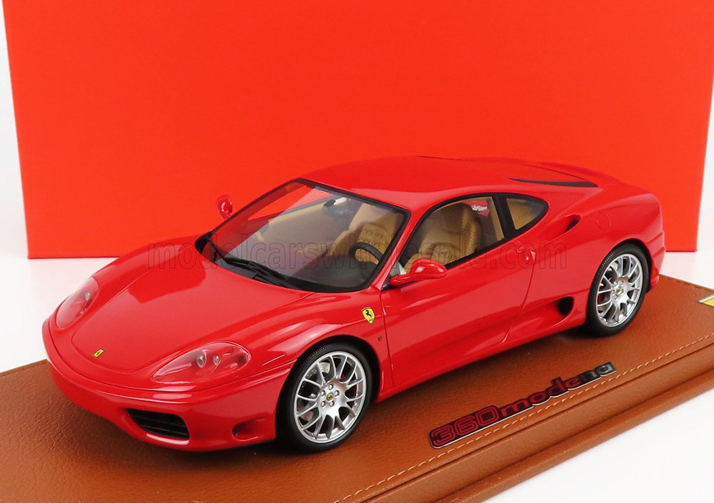 FERRARI 360 MODENA F1 GEAR BOX CHALLENGER GRILL (1999) - CON VETRINA - WITH SHOWCASE, ROSSO CORSA 322 - RED
