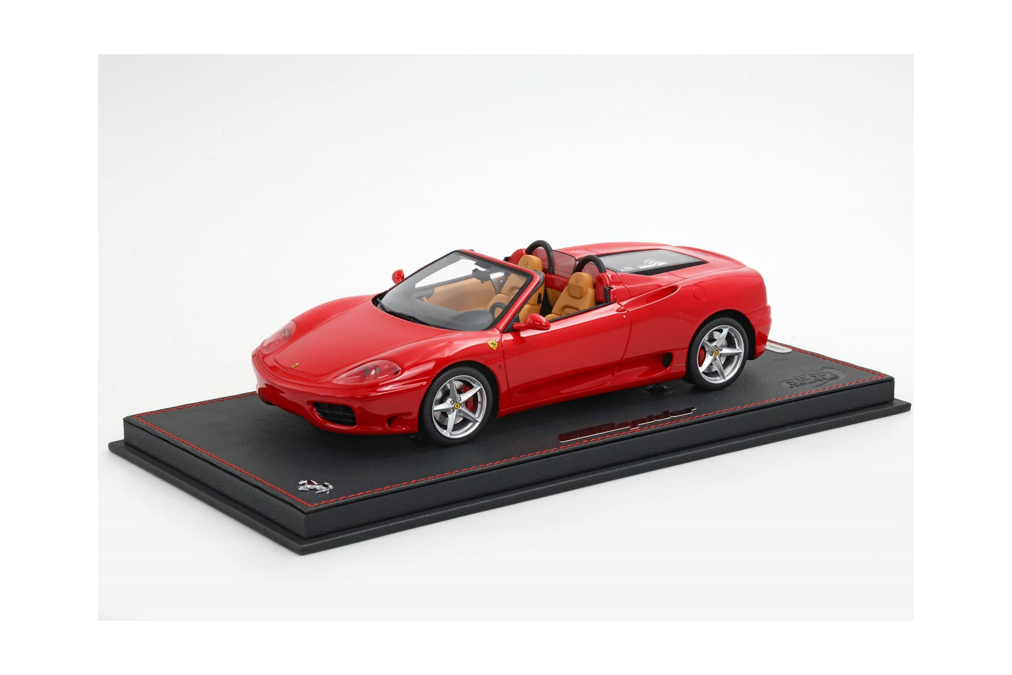 FERRARI 360 MODENA SPIDER MANUAL GEAR ROSSO CORSA - BEIGE / ФЕРРАРИ 360 СПАЙДЕР МЕХАНИКА 1:18 КРАСНЫЙ