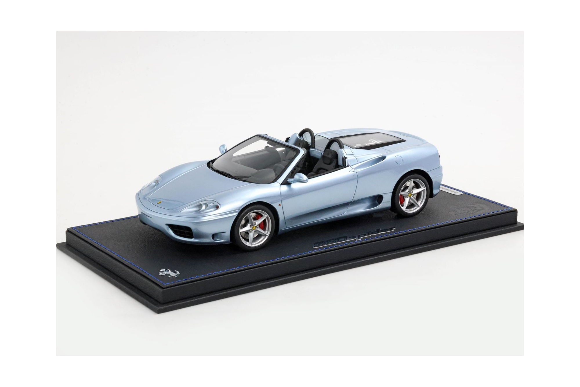 FERRARI 360 MODENA SPIDER MANUAL GEAR GRIGIO ALLOY - BLACK / ФЕРРАРИ 360 СПАЙДЕР МЕХАНИКА 1:18 СЕРЫЙ