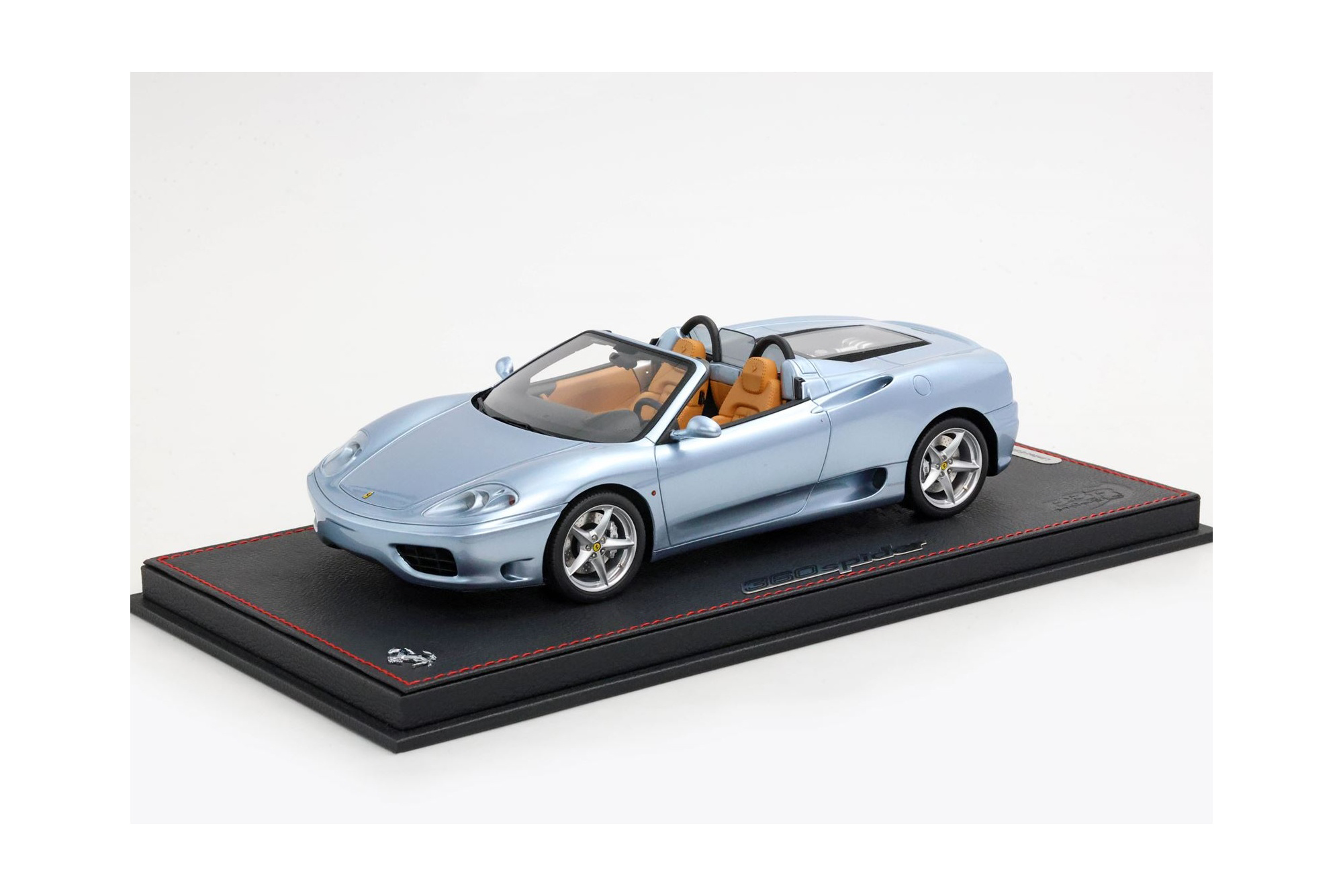 FERRARI 360 MODENA SPIDER AUTOMATIC GEAR GRIGIO ALLOY - BEIGE / ФЕРРАРИ 360 СПАЙДЕР АВТОМАТ 1:18 СЕРЫЙ