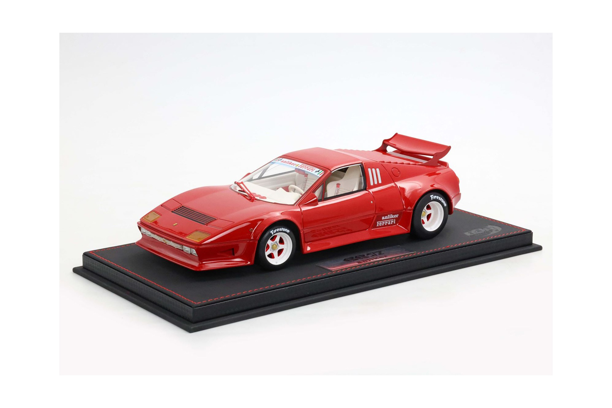 FERRARI 512 BB TARGA ANLIKER 1984 ROSSO CORSA WITH ROOF / ФЕРРАРИ 512 ББ ТАРГА АНЛИКЕР 1984 РООФ 1:18 КРАСНЫЙ