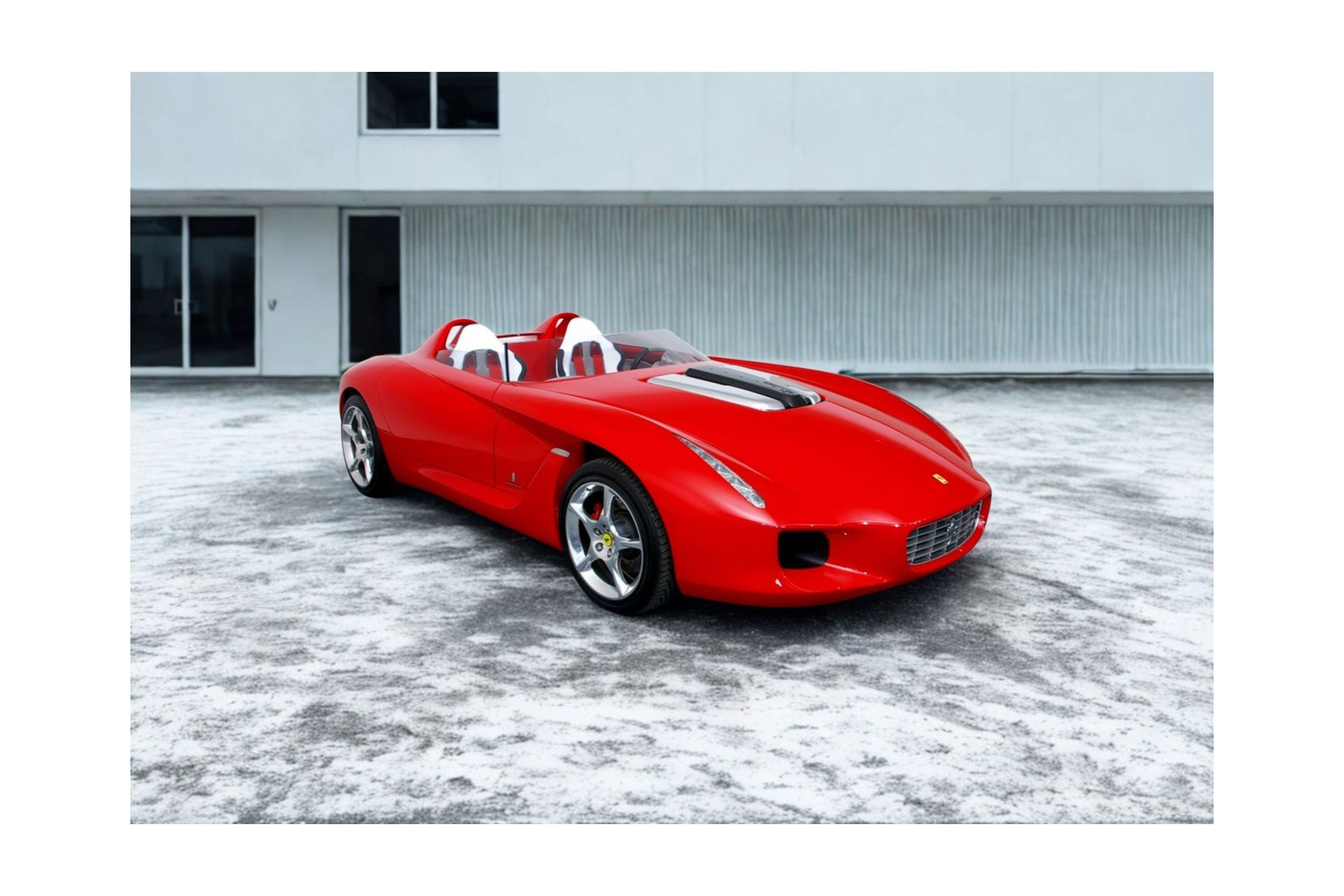 FERRARI PININFARINA ROSSA 2000 ROSSO CORSA / ФЕРРАРИ ПИНИНФАРИНА РОССА 2000 1:18 КРАСНЫЙ