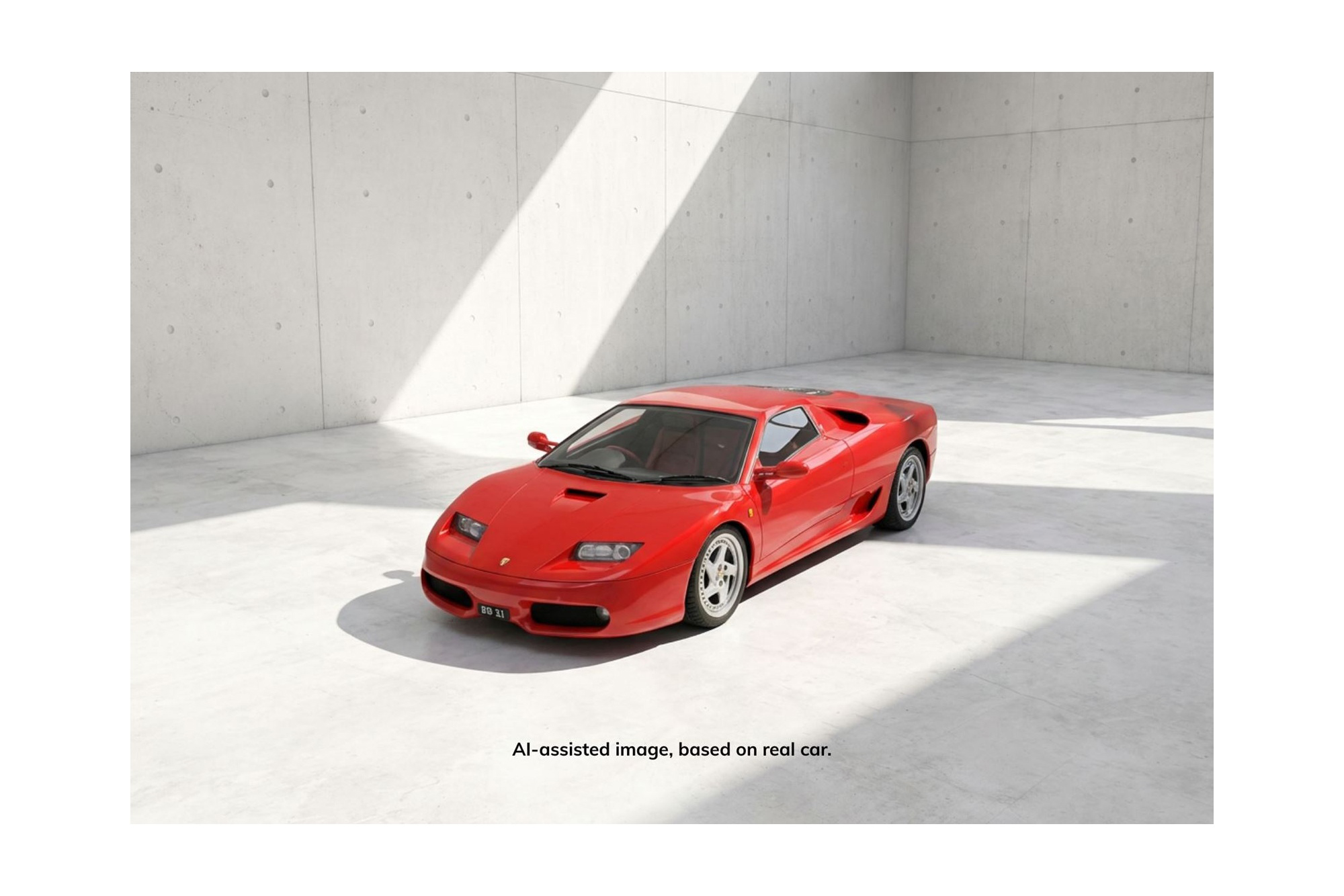 FERRARI FX 1995 ROSSO CORSA / ФЕРРАРИ ФКС 1995 1:18 КРАСНЫЙ