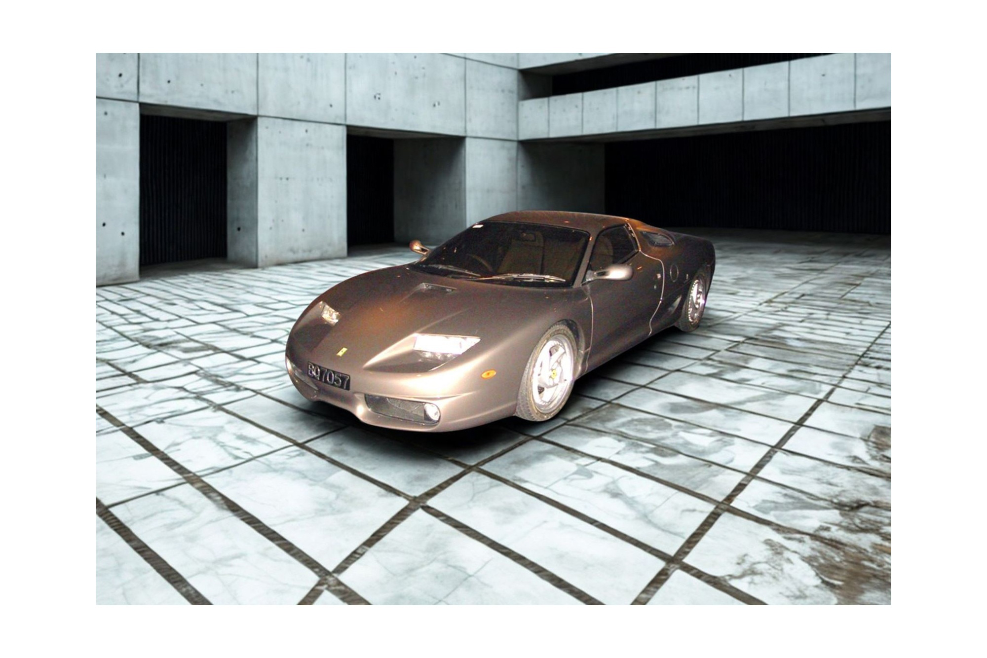 FERRARI FX 1995 GRAY / ФЕРРАРИ ФКС 1995 1:18 СЕРЫЙ