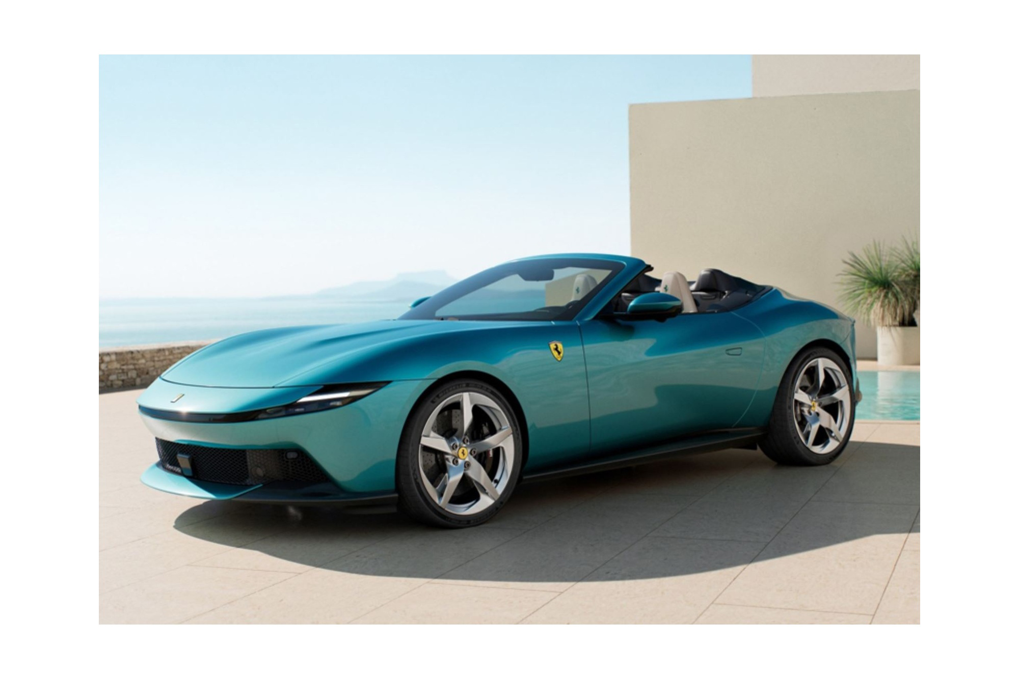 FERRARI AMALFI SPIDER VERDE COSTIERA / ФЕРРАРИ АМАЛФИ СПАЙДЕР КОСТИЕРА 1:18 ЗЕЛЕНЫЙ