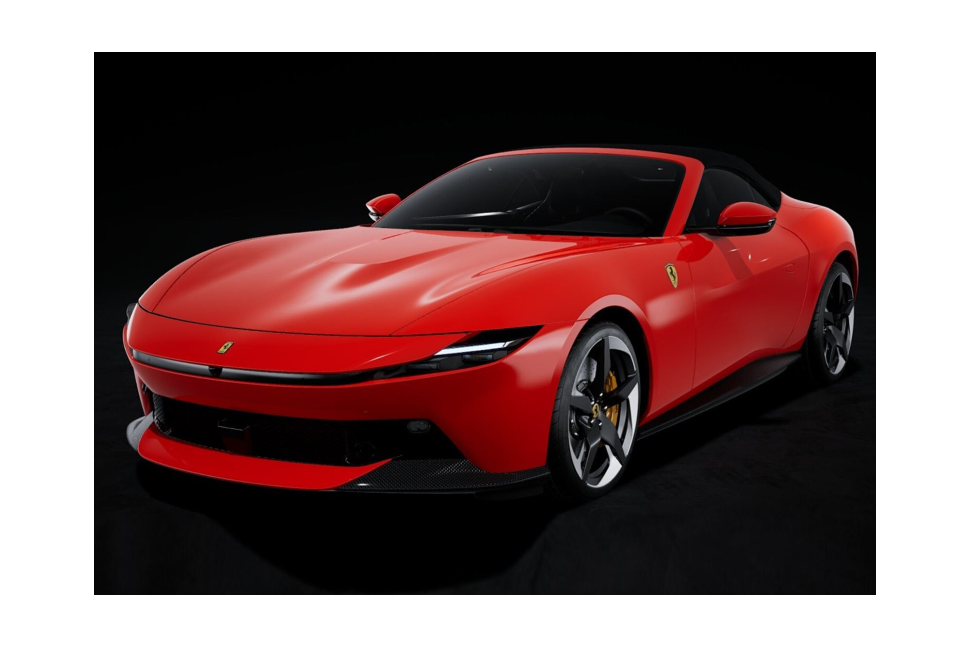 FERRARI AMALFI SPIDER ROSSO CORSA / ФЕРРАРИ АМАЛФИ СПАЙДЕР 1:18 КРАСНЫЙ