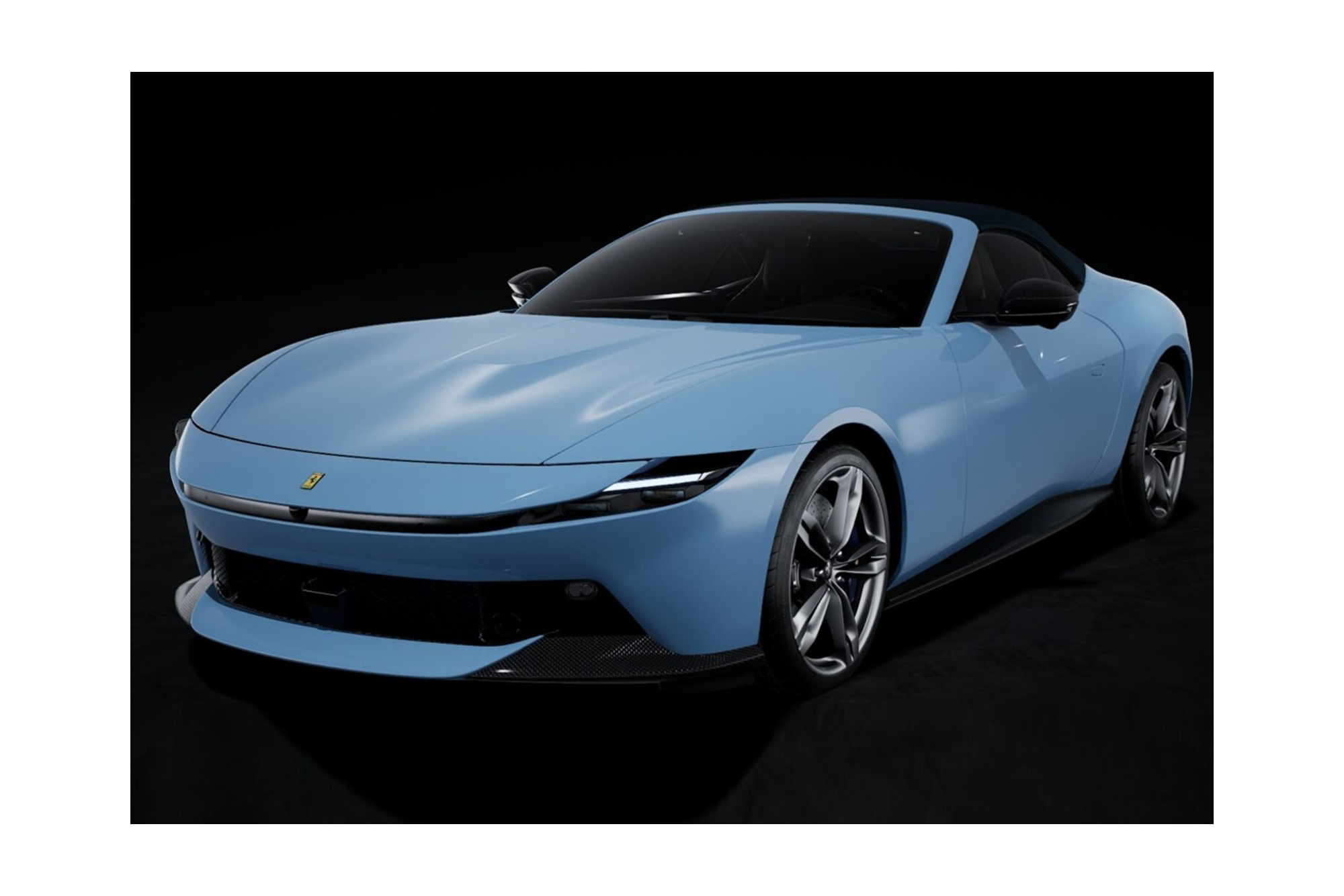 FERRARI AMALFI SPIDER AZZURRO LA PLATA / ФЕРРАРИ АМАЛФИ СПАЙДЕР ЛА ПЛАТА 1:18 ГОЛУБОЙ