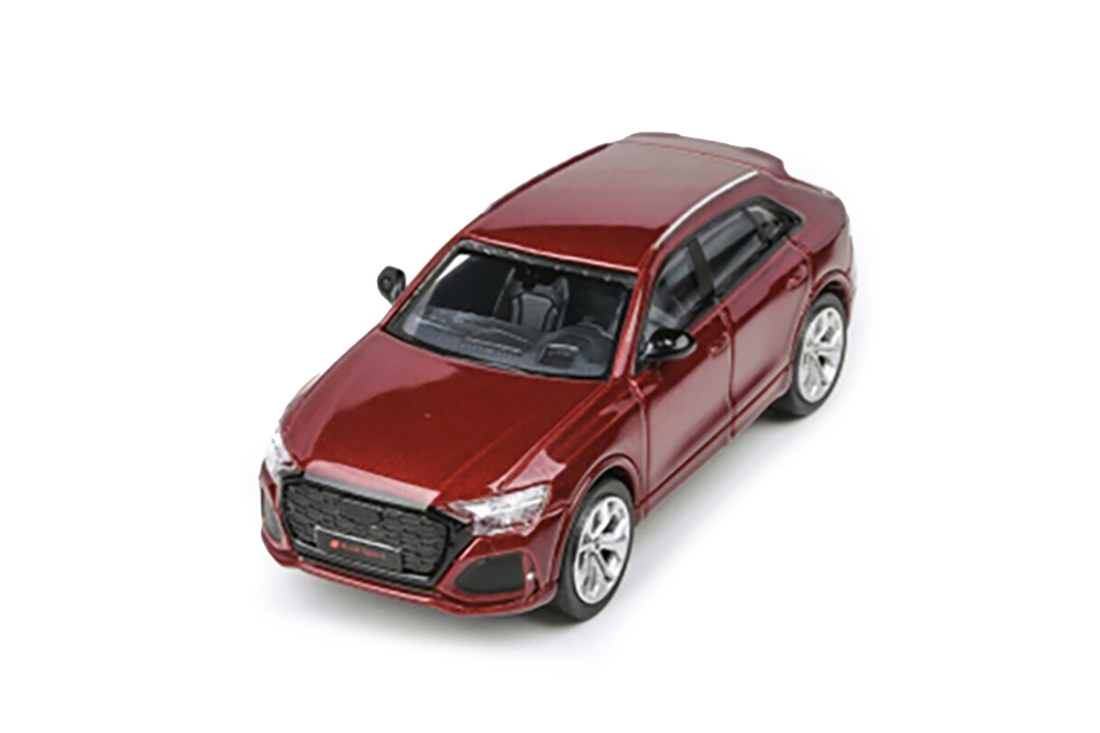AUDI Q8 RS LHD (2018), RED METALLIC (ДЛИНА МОДЕЛИ 6-10 СМ)