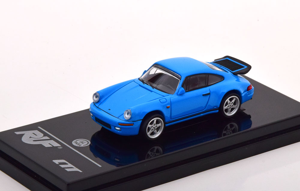 PORSCHE RUF CTR 1987 BLUE (ДЛИНА МОДЕЛИ 6-10 СМ)