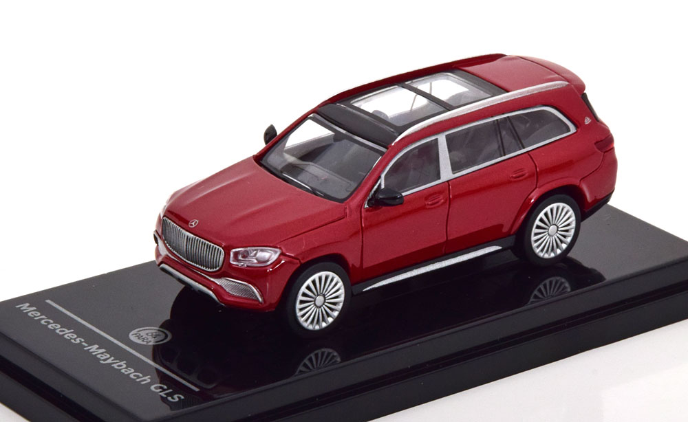 MERCEDES MAYBACH GLS 600 2019 REDMETALLIC (ДЛИНА МОДЕЛИ 6-10 СМ)
