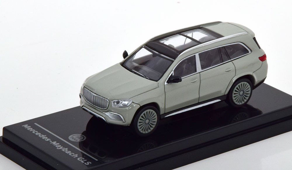 MERCEDES MAYBACH GLS 600 X167 2020 LIGHTGREY (ДЛИНА МОДЕЛИ 6-10 СМ)