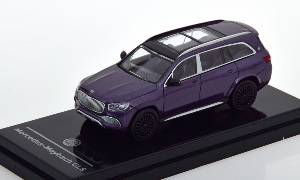 MERCEDES MAYBACH GLS 600 X167 2020 PURPLE-METALLIC (ДЛИНА МОДЕЛИ 6-10 СМ)