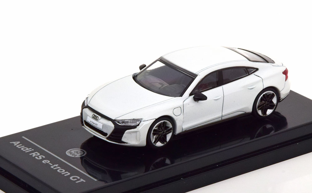 AUDI RS E-TRON GT 2021 WHITE (ДЛИНА МОДЕЛИ 6-10 СМ)