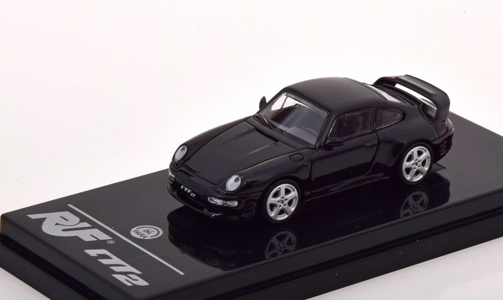 PORSCHE RUF CTR 2 1995 BLACK (ДЛИНА МОДЕЛИ 6-10 СМ)