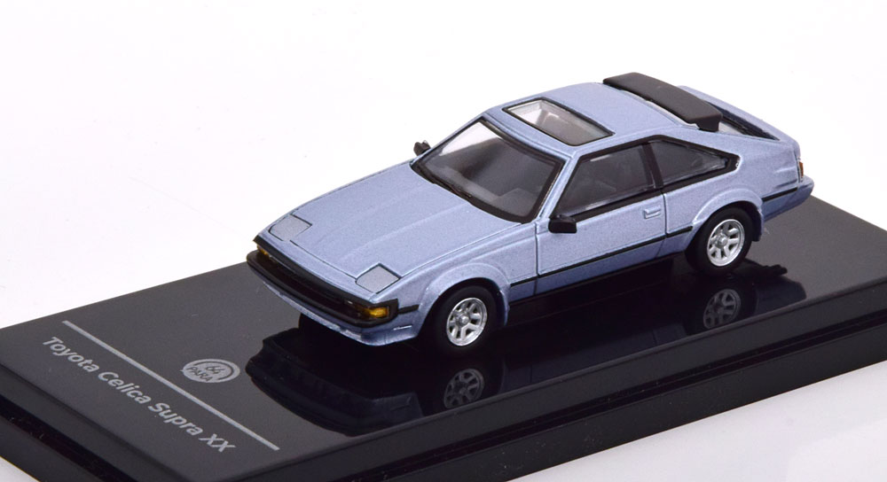 TOYOTA CELICA SUPRA 1984 LIGHTBLUE-METALLIC (ДЛИНА МОДЕЛИ 6-10 СМ)