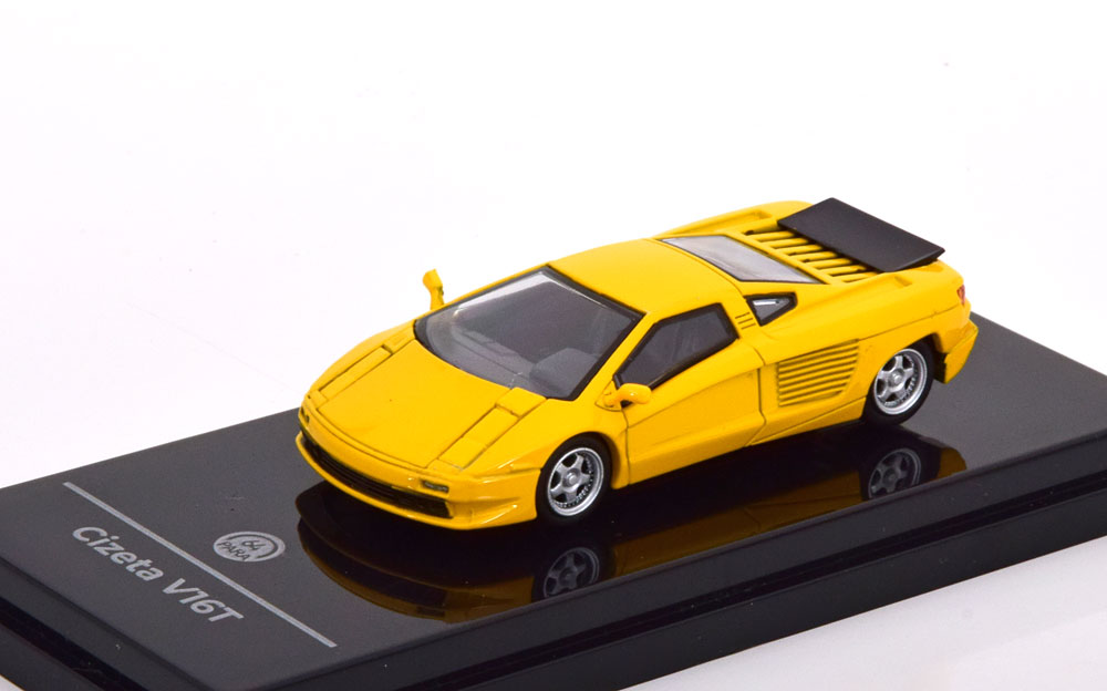 CIZETA MORODER V16T 1991 YELLOW (ДЛИНА МОДЕЛИ 6-10 СМ)