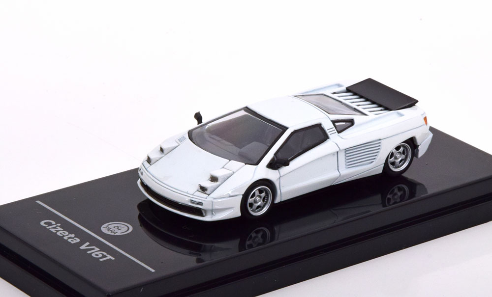 CIZETA MORODER V16T 1991 WHITEMETALLIC (ДЛИНА МОДЕЛИ 6-10 СМ)