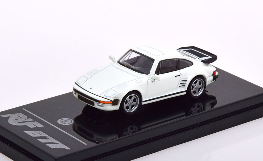 PORSCHE RUF BTR FLATNOSE 1986 WHITE (ДЛИНА МОДЕЛИ 6-10 СМ)