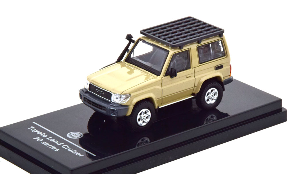 TOYOTA LAND CRUISER 71 2014 CREME (ДЛИНА МОДЕЛИ 6-10 СМ)