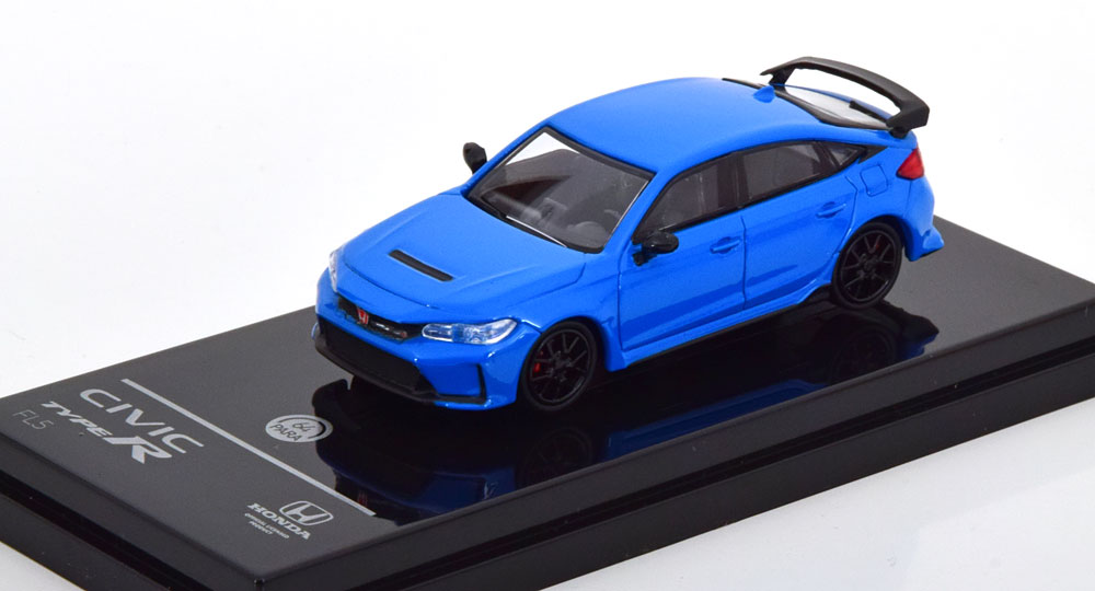 HONDA CIVIC TYPE R FL5 2023 BLUE (ДЛИНА МОДЕЛИ 6-10 СМ)