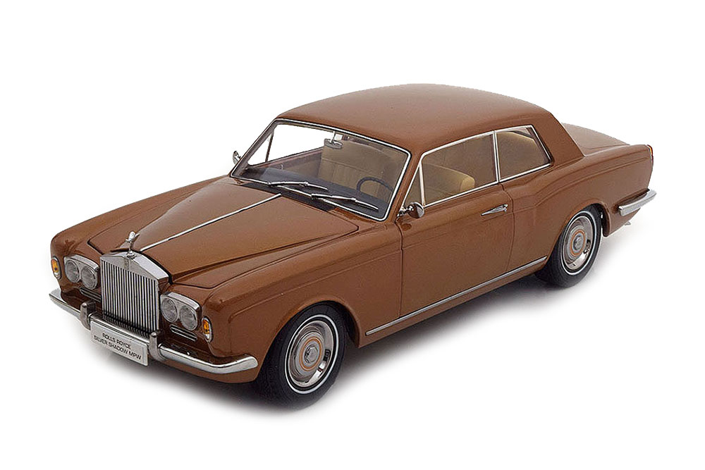 ROLLS-ROYCE SILVER SHADOW MPW 2DR COUPE LHD 1968 LIGHTBROWN METALLIC