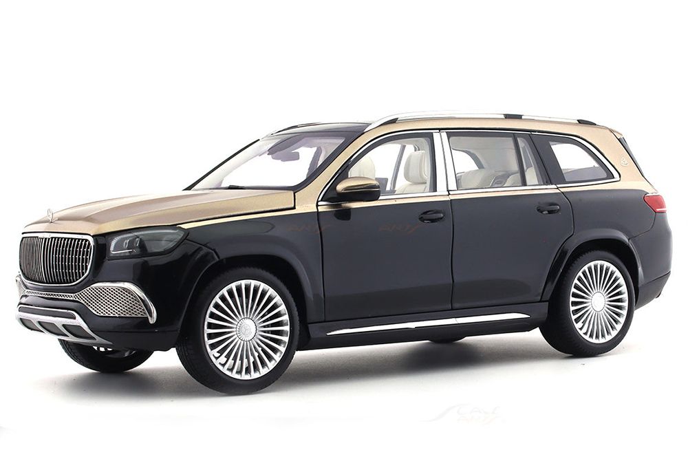 MERCEDES W167 MAYBACH GLS 600 X167 2024 GOLDEN METALLIC/BLACK  / МЕРСЕДЕС МАЙБАХ ГЛС ЗОЛОТИСТО-ЧЕРНЫЙ