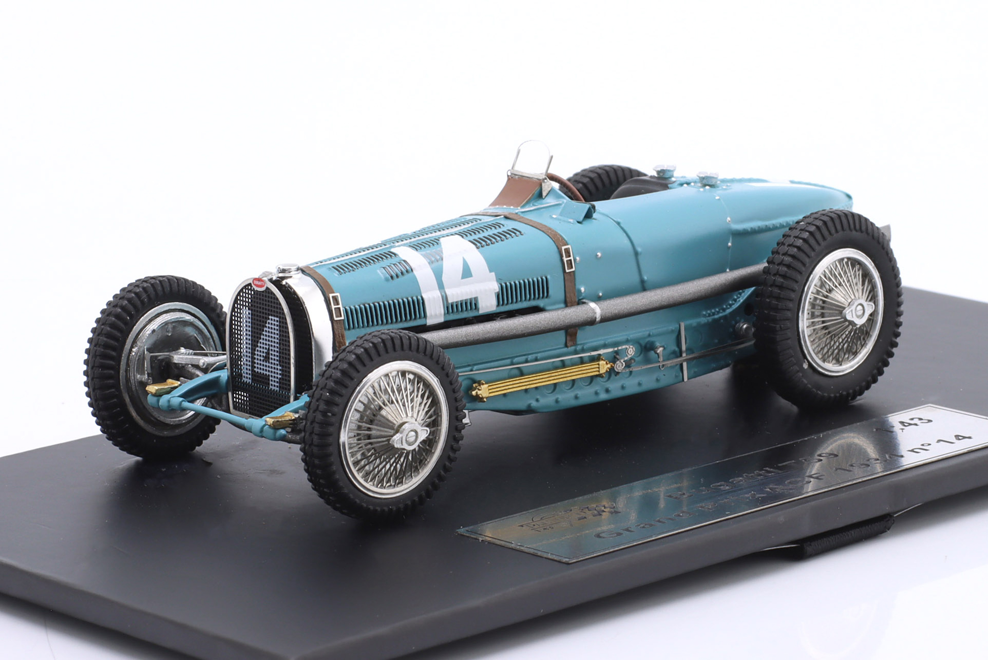 TAZIO NUVOLARI BUGATTI T59 #14 FRENCH GP (ACF GP) 1934 / ТАЗИО НУВОЛАРИ БУГАТТИ T59 ФРЕНЧ ГРАН-ПРИ АКФ