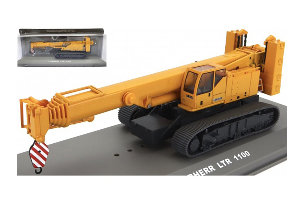 LIEBHERR LTR 1100 ТЯЖЕЛЫЙ КРАН ЖЕЛТЫЙ С ЧЕРНЫМ