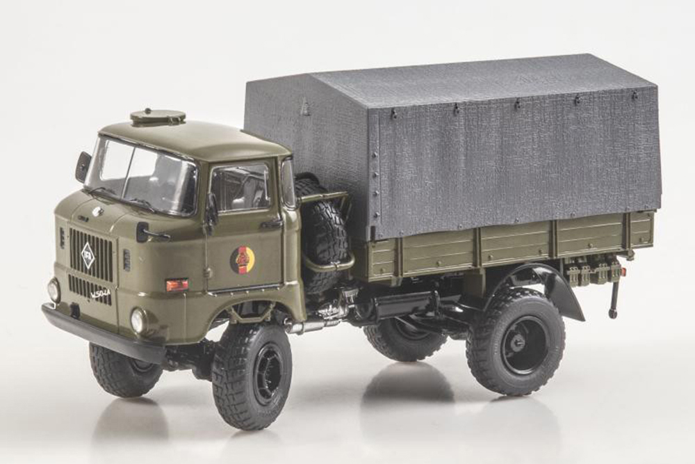 IFA W50LA БОРТОВОЙ С ТЕНТОМ АРМИЯ ГДР / ИФА W50LA ХАКИ