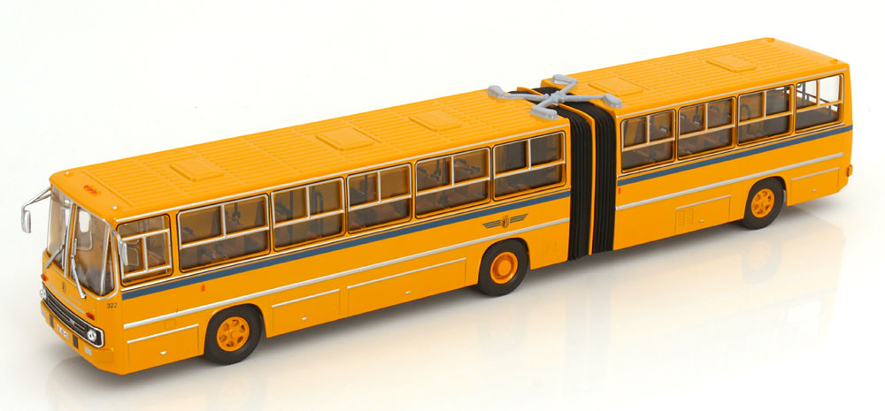 IKARUS 280.33 LEIPZIGER VERKEHRSBETRIEBE OCHRE-YELLOW BLUE