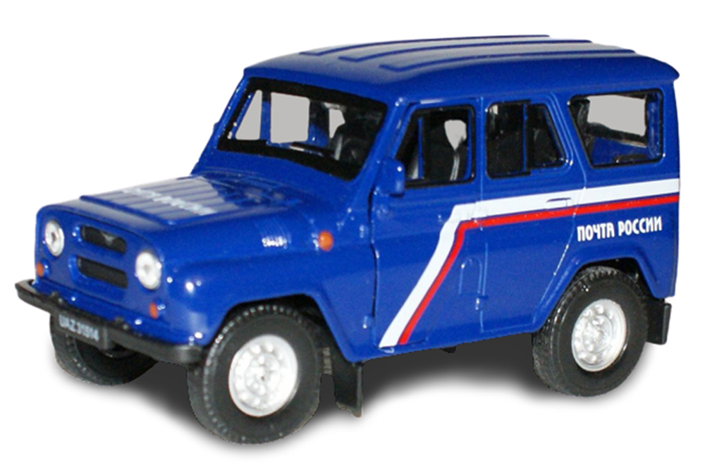 UAZ 31514 RUSSIAN POST 2020 BLUE | УАЗ 31514 ПОЧТА РОССИИ