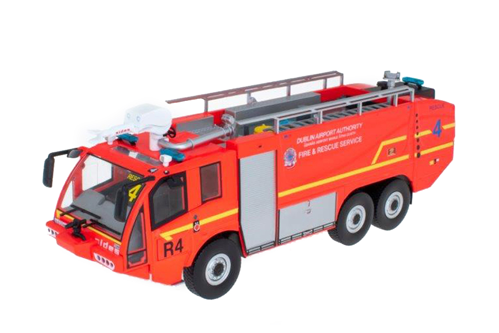 MAN SIDES S3X FIRE DEPARTMENT FIRE TRUCK AIRPORT DUBLIN 2012 RED
