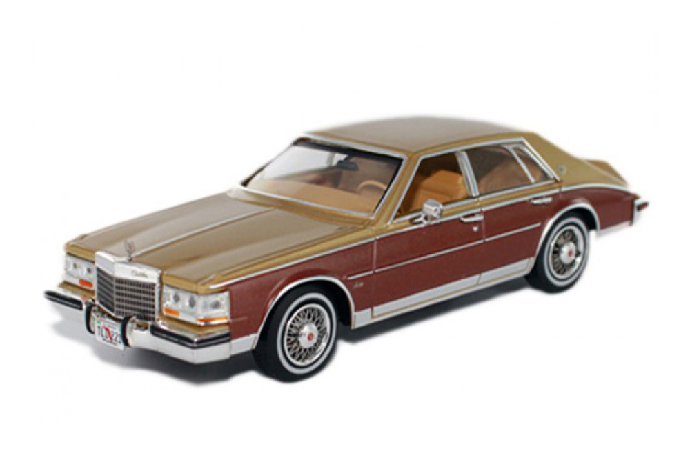 CADILLAC SEVILLE ELEGANTE 1980 GOLD/BROWN