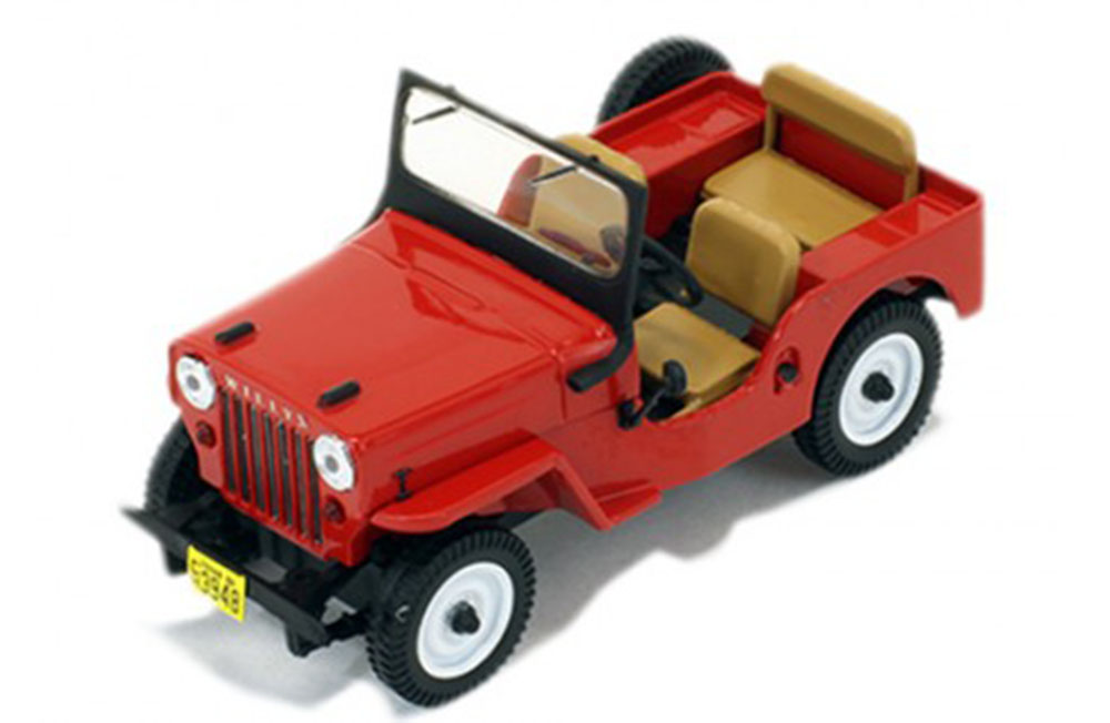 WILLYS JEEP CJ3B 4Х4 1953 КРАСНЫЙ