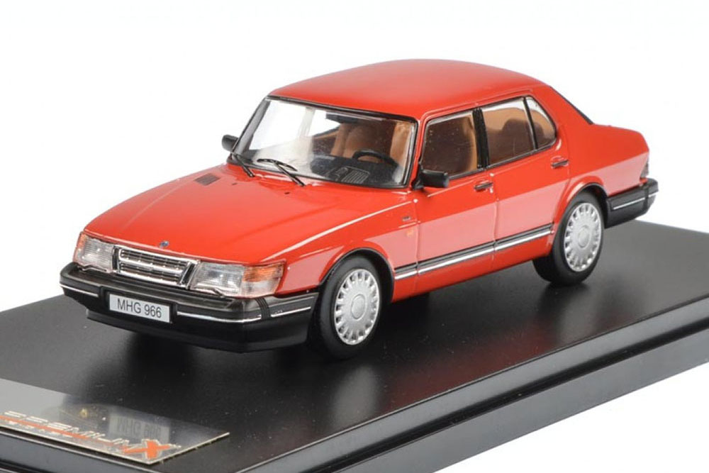 SAAB 900I 1987 RED