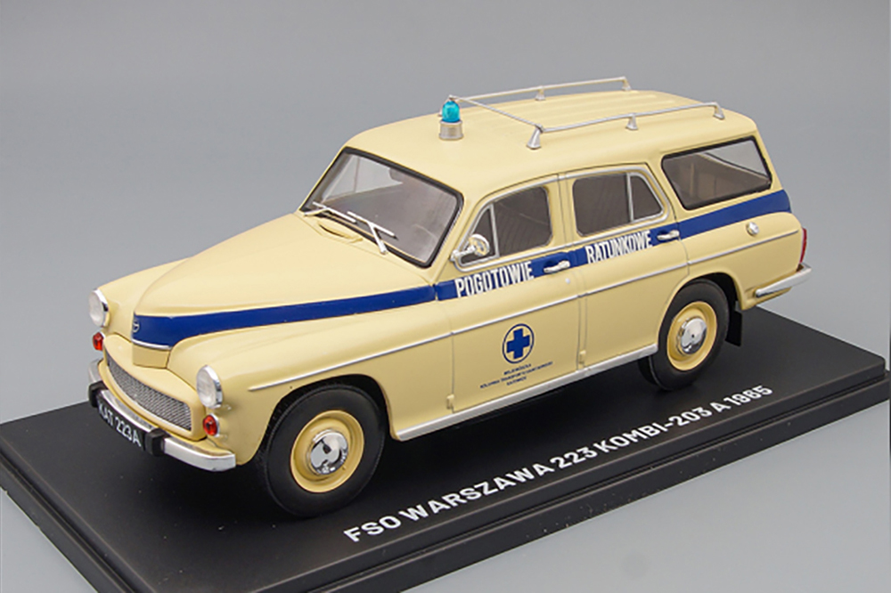 FSO WARSZAWA 223 KARETKA, SAMOCHODY PRL 75