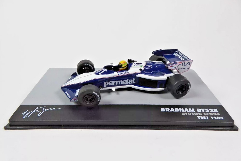 BRABHAM BT52B AYRTON SENNA TEST 1983 / БРЭБХАМ АЙРТОН СЕННА