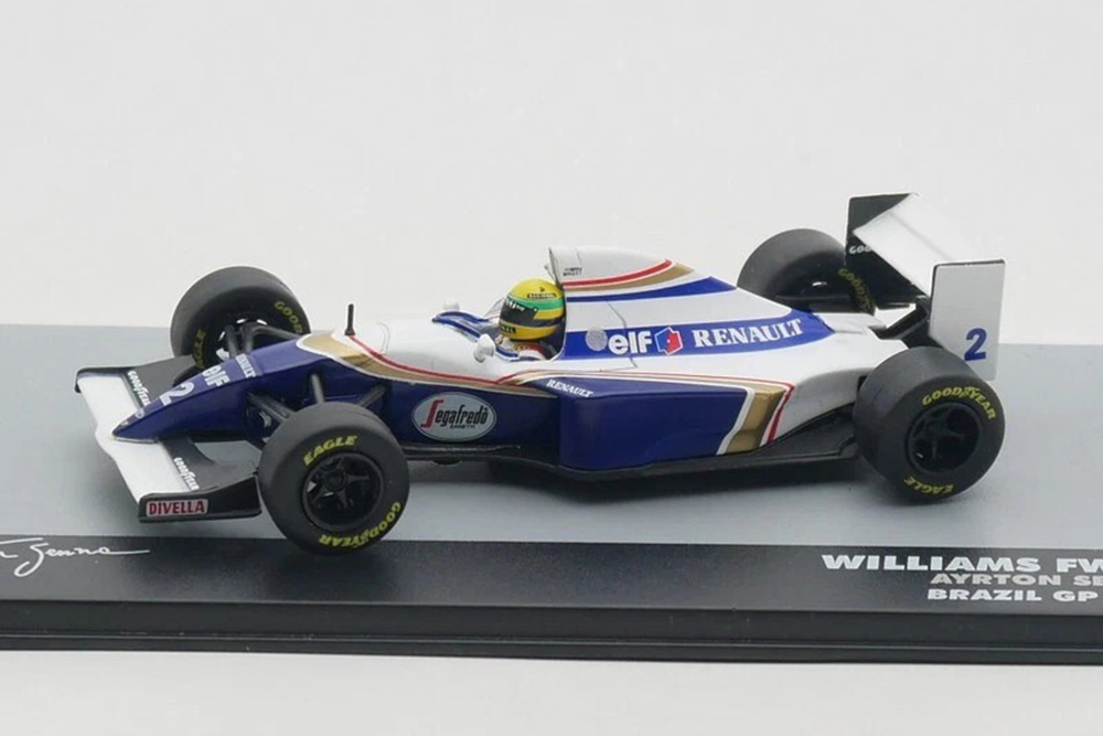 WILLIAMS RENAULT FW16 GP BRASIL 1994 A.SENNA / ВИЛЬЯМС АЙРТОН СЕННА БРАЗИЛИЯ
