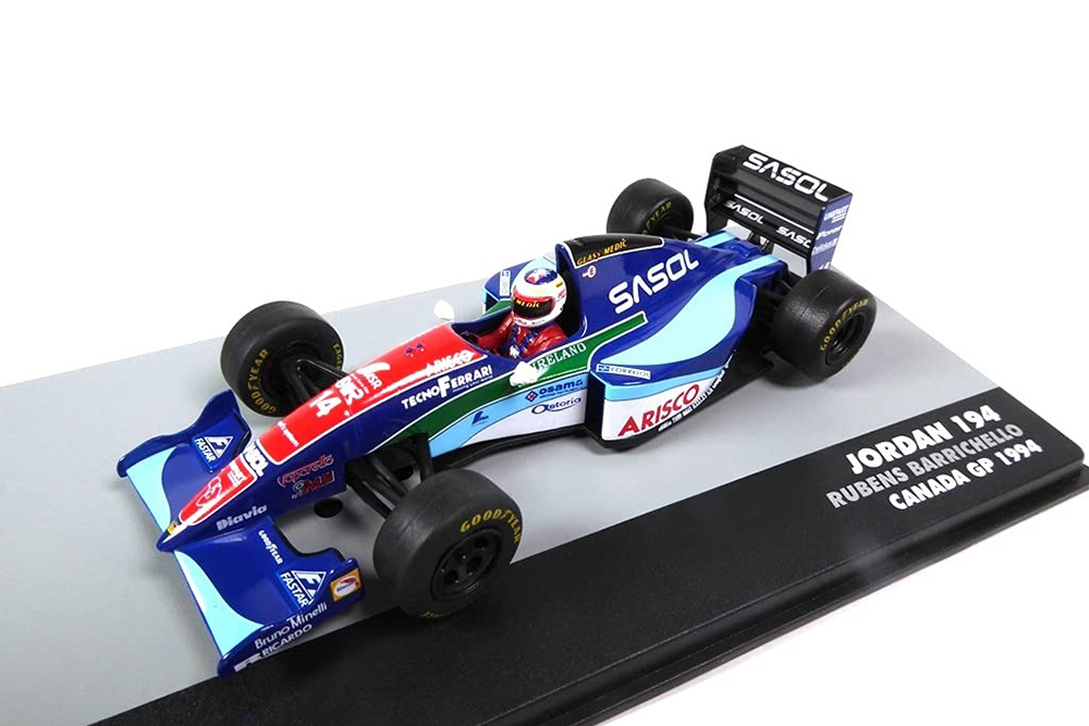 JORDAN 194 №14 CANADA GP RUBENS BARRICHELLO 1994