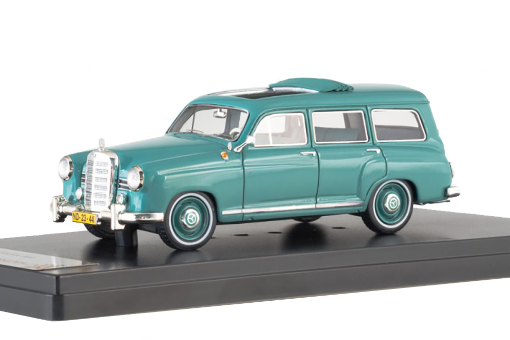 MERCEDES PONTOON W120 BINZ STATION WAGON LIGHT GREEN