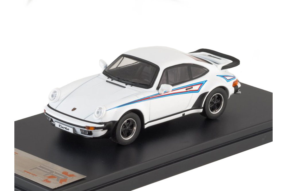 PORSCHE 911 TURBO MARTINI EDITION WHITE/DECORATED