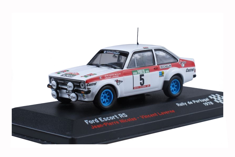 FORD ESCORT RS #5 JEAN-PIERRE NICOLAS /VINCENT LAVERNE RALLYE DE PORTUGAL 1978