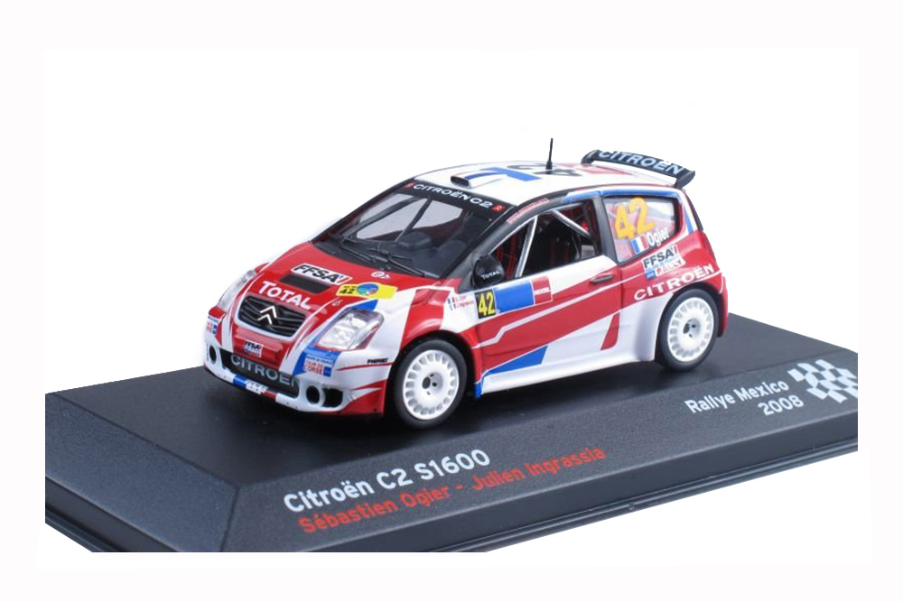 CITROEN C2 S1600 #42 SEBASTIAN OGIER/JULIEN INGRASSIA RALLYE MEXICO 2008